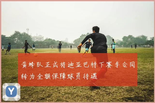 黄蜂队正式将迪亚巴特下赛季合同转为全额保障球员待遇